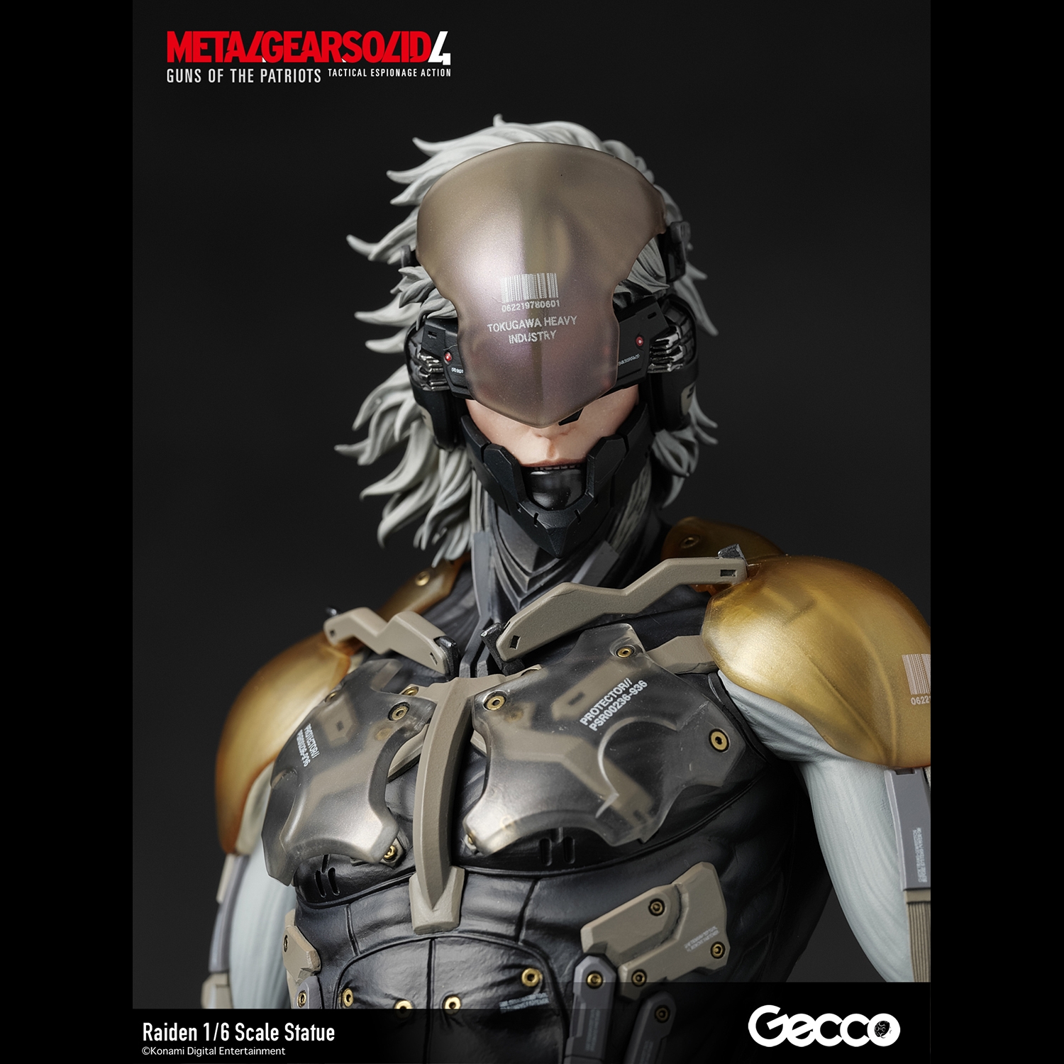 METAL GEAR SOLID 4 GUNS OF THE PATRIOTS, Raiden 1/6 Scale Statue 